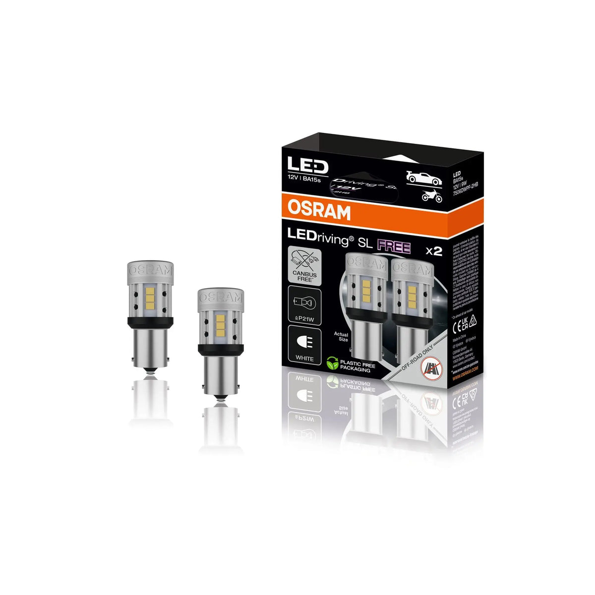 LEDriving® HL EASY D1S 40W PK32d-2 6500K White 2St. OSRAM