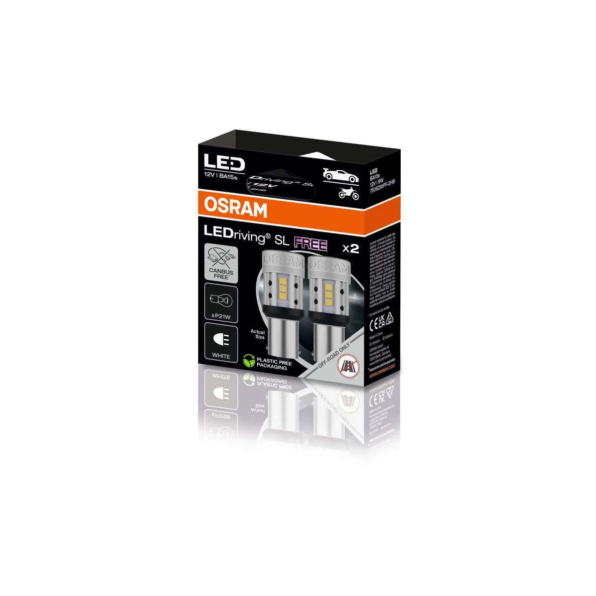 LEDriving® HL EASY D1S 40W PK32d-2 6500K White 2St. OSRAM