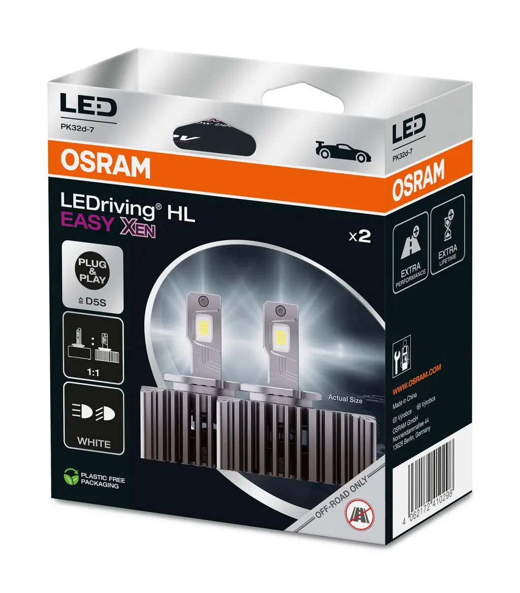LEDriving® HL EASY D5S 50W PK32d-7 6000K White 2St. OSRAM