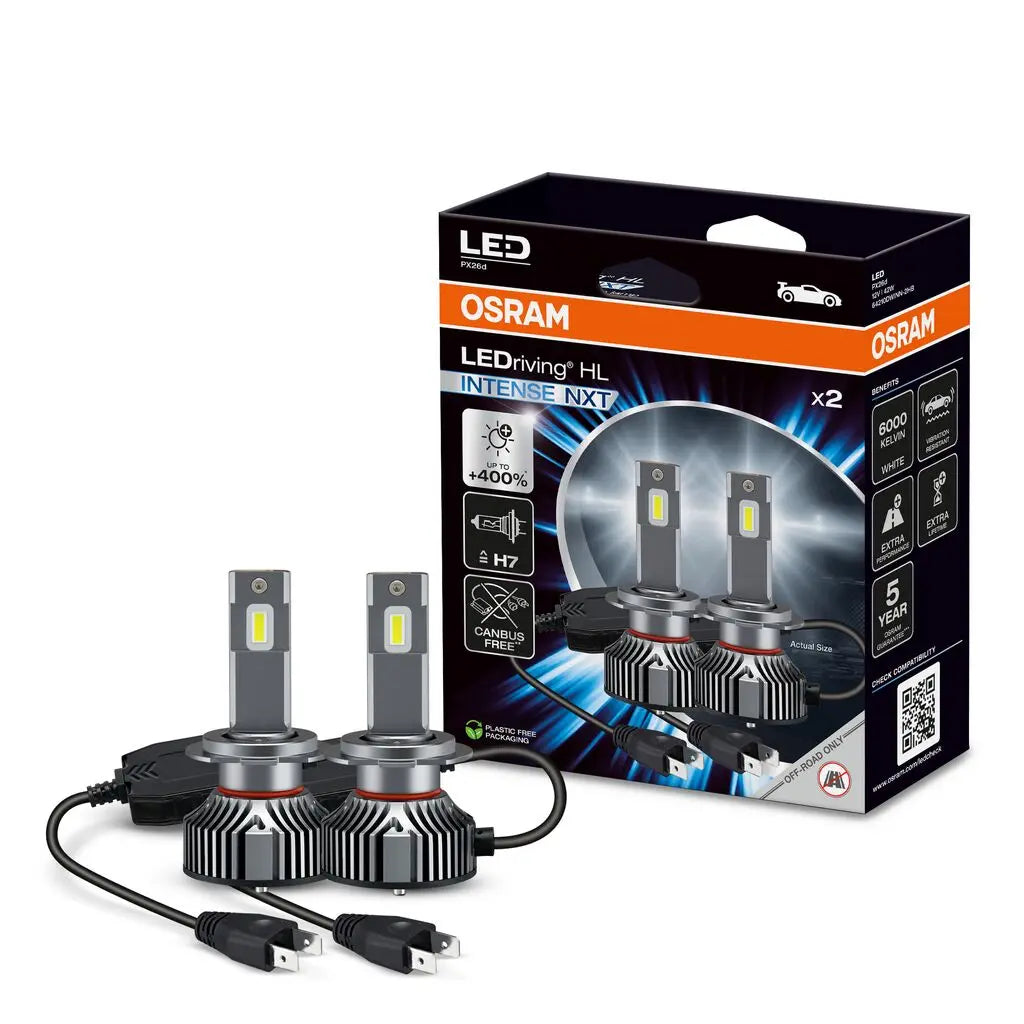 LEDriving® HL INTENSE NEXT H7/H18 12V 42W PX26d/PY26d-1 6000K White 2St. OSRAM
