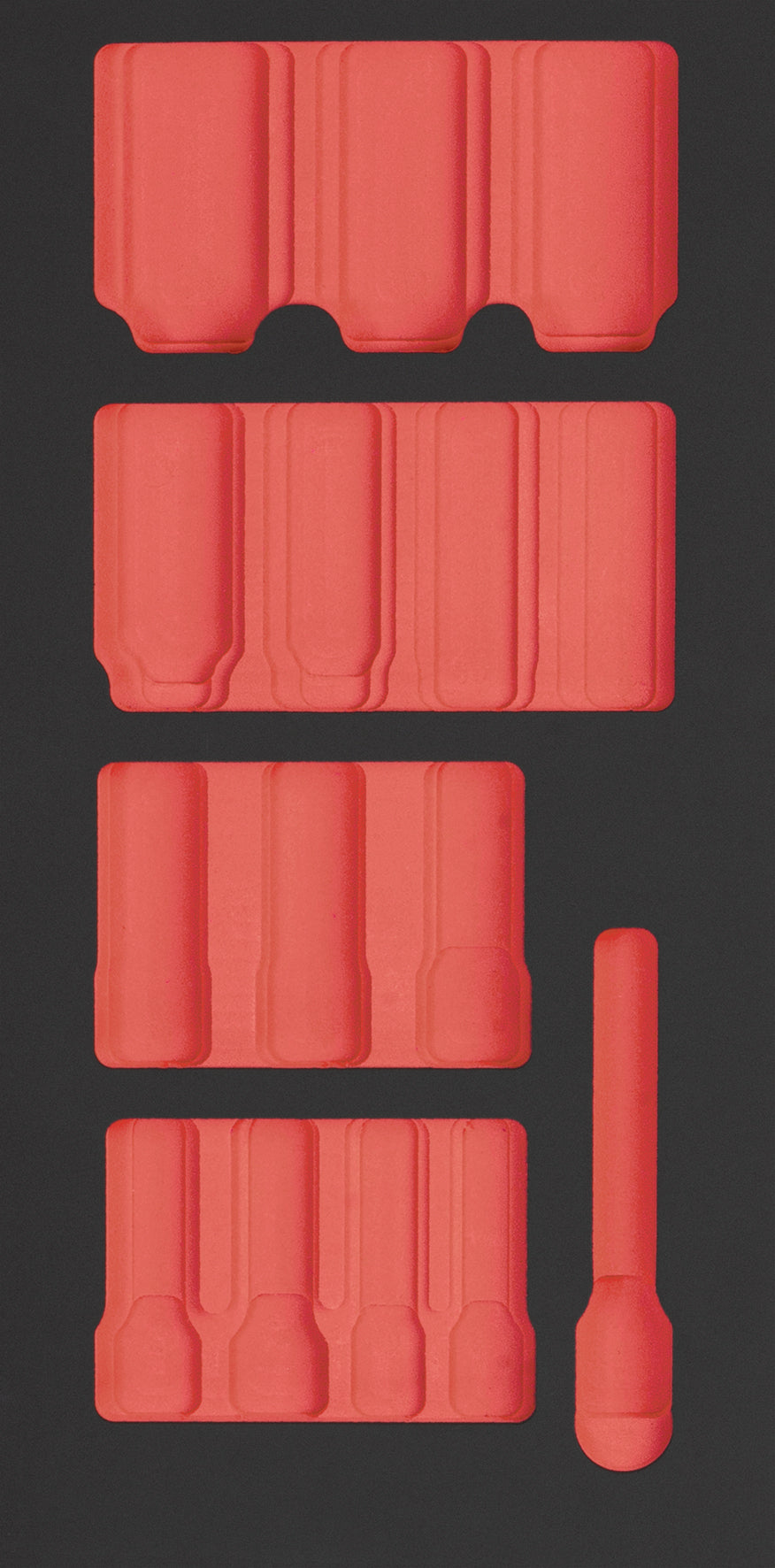 LEERE PRO LINE EVA EINLAGE FÜR ART. 105.401.029, 20X40 CM KRAFTWERK