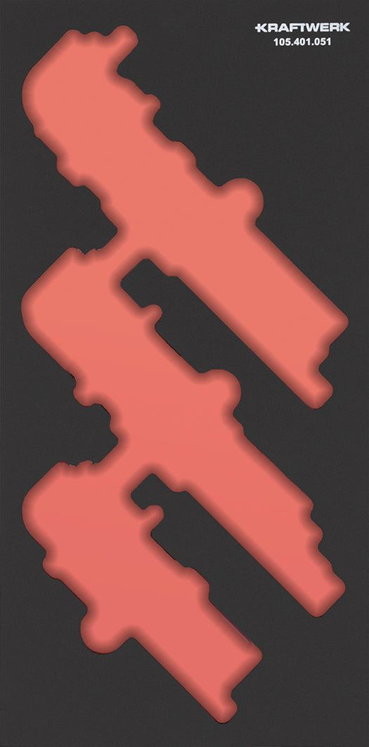 LEERE PRO LINE EVA EINLAGE FÜR ART. 105.401.051, 20X40 CM KRAFTWERK