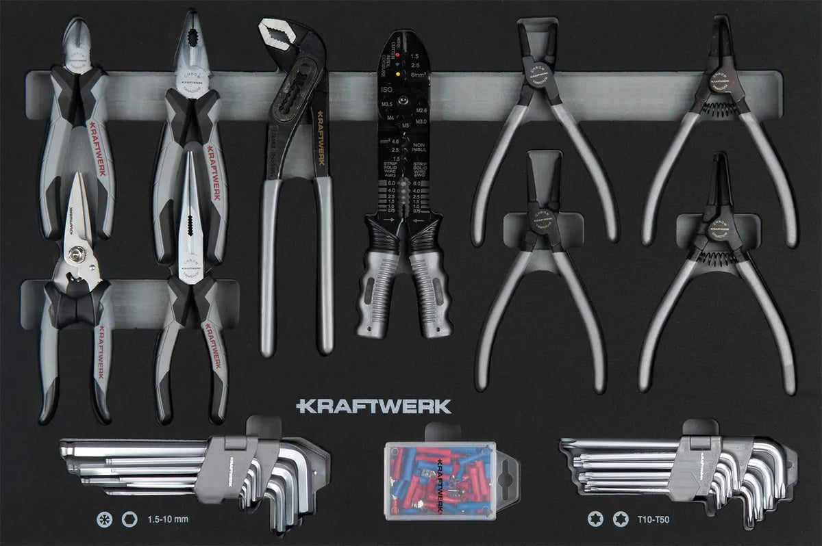 LT700 WERKSTATTWAGEN, 5 SCHUBLADEN, BASIC, 173-TLG. KRAFTWERK