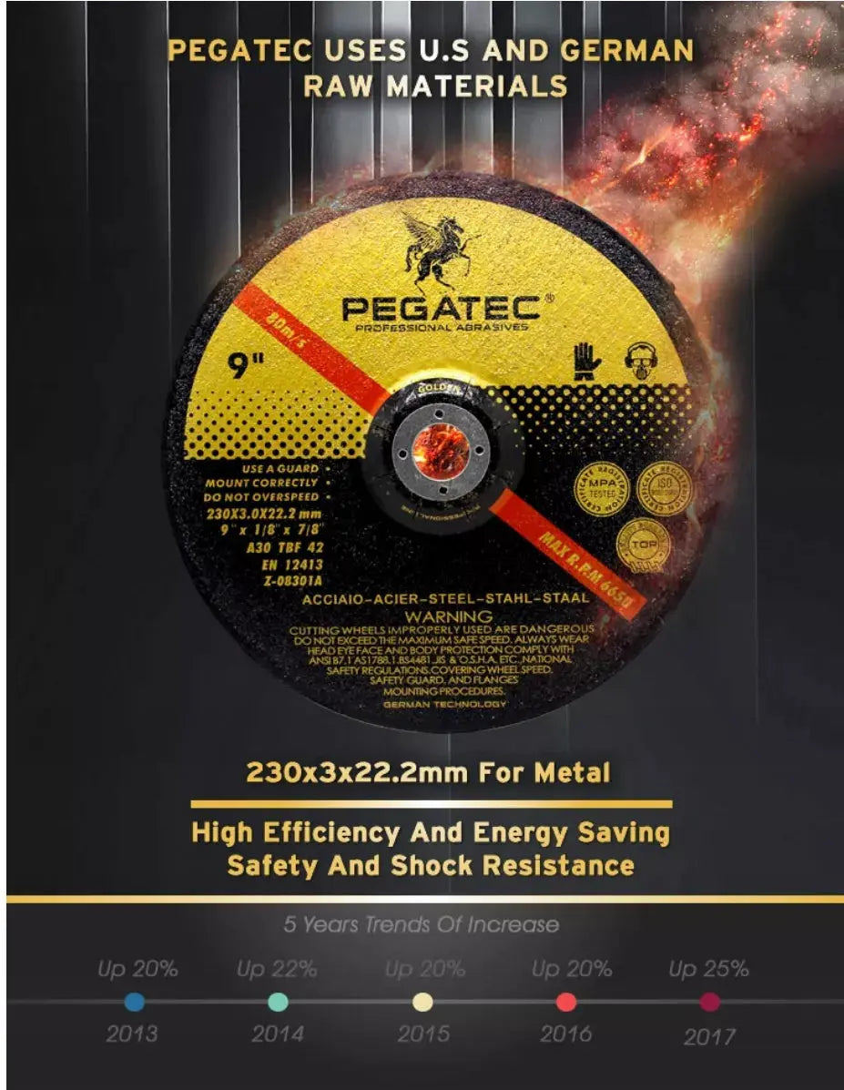 Metallscheibe 230×3 T41 - Samsuns Group
