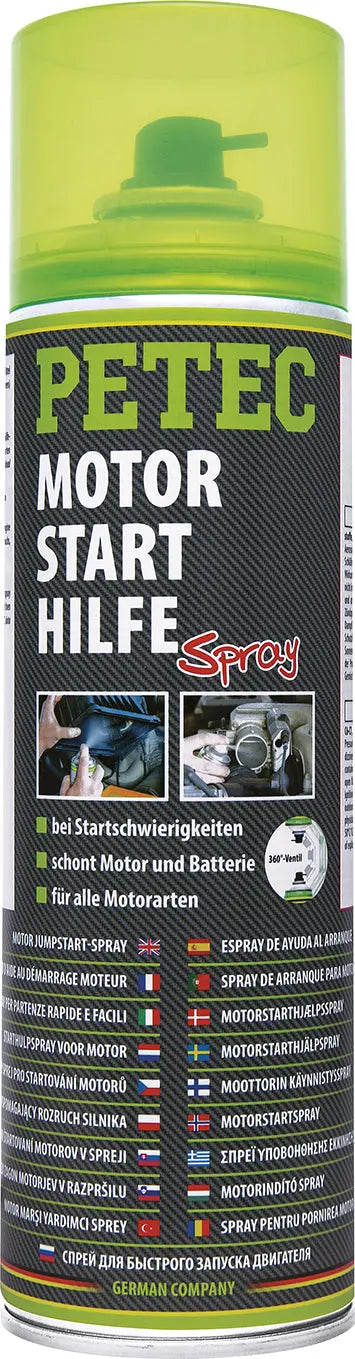 Motorstarthilfe Spray - 500 ml PETEC