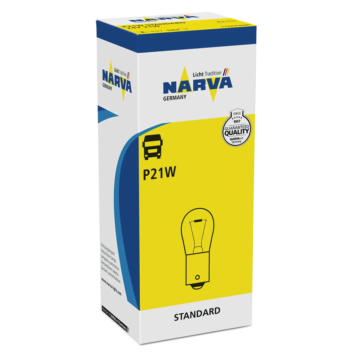 P21W 24V 21W BA15s STANDARD NARVA NARVA