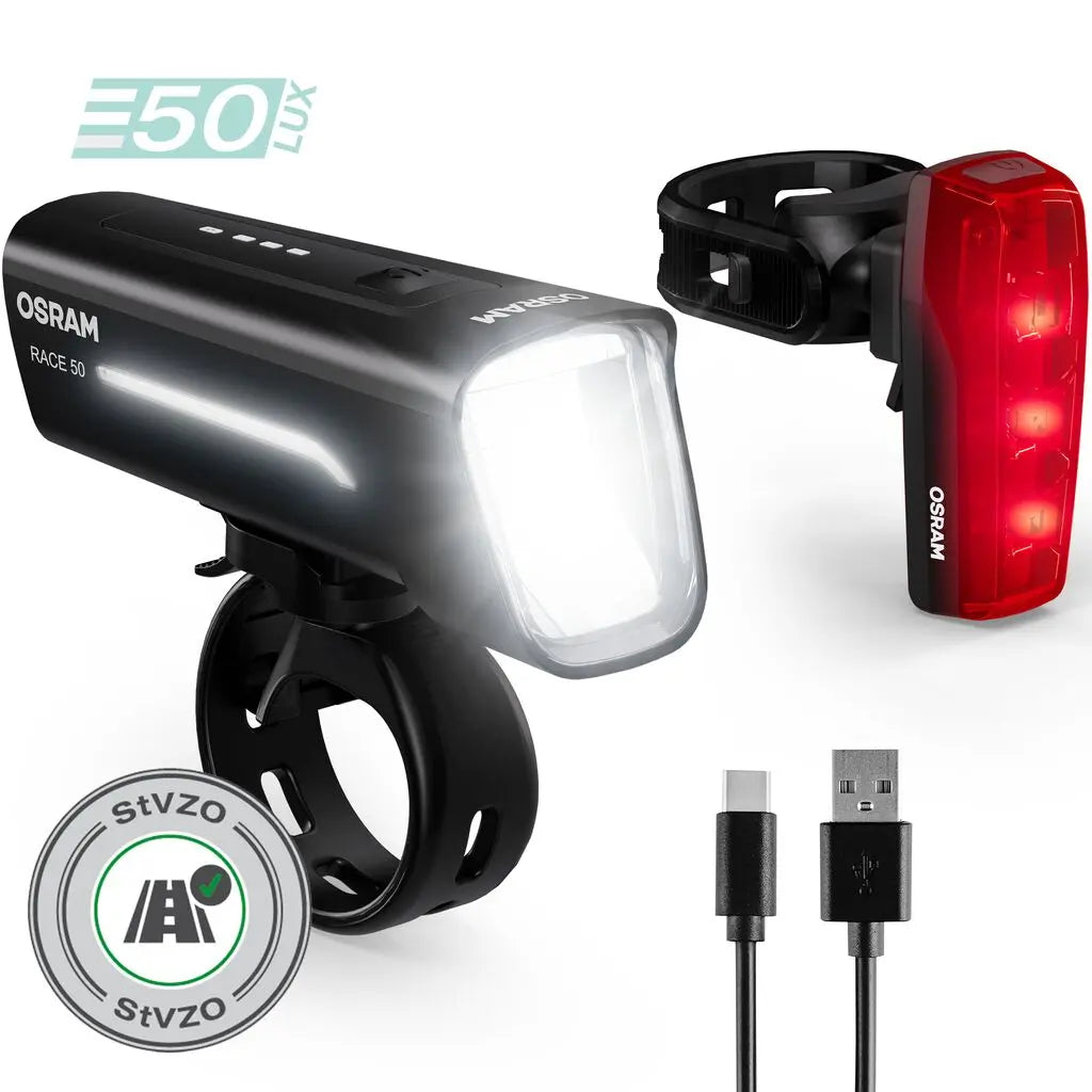 RACE 50 ColdWhite 100 lumen OSRAM LEDsBIKE OSRAM
