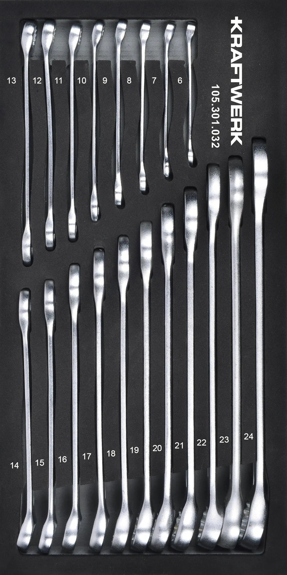 RINGMAULSCHLÜSSEL 19-TLG. 20X40 EINLAGE KRAFTWERK BASIC LINE