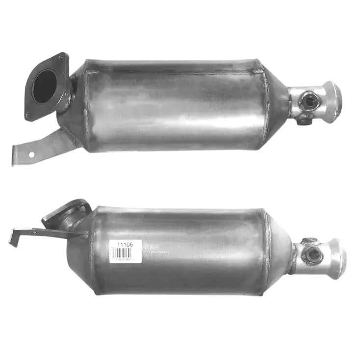 SiC DPF Dieselpartikelfilter Diesel Kat Homologiert E-Prüfzeichen bis EURO 4 E-Prüfzeichen für NISSAN INTERSTAR 2.5L dCi G9U632; 650 Motoren u.a. BM CATALYSTS