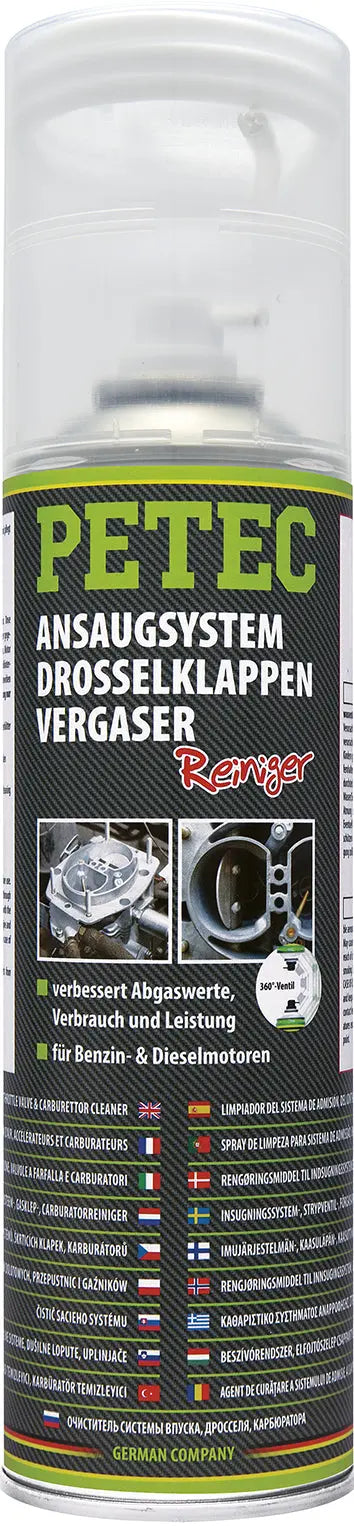Unterliegt Anhang II der Verordnung (EU) 2019/1148 - Ansaugsystem- & Drosselklappenreiniger Spray - 500ml PETEC
