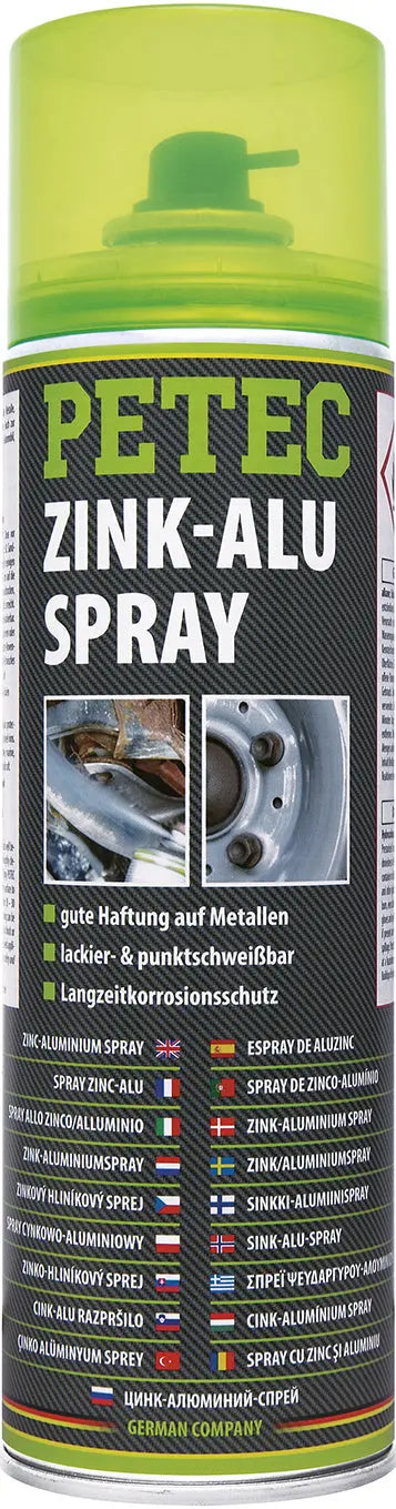 Unterliegt Anhang II der Verordnung (EU) 2019/1148 - Zink-Alu-Spray Grundierung - 500 ml PETEC