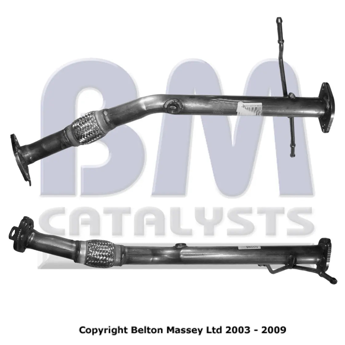 VERBINDUNGSROHR FÜR KIA RIO 1.3L BENZIN | EURO 4 | OEM: 28610FD350 BM CATALYSTS
