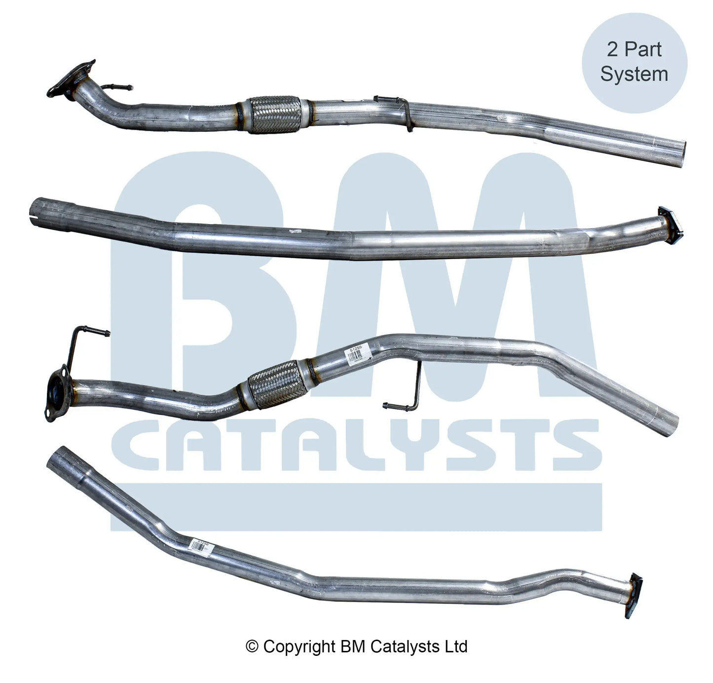 VERBINDUNGSROHR FÜR MITSUBISHI GRANDIS 2L DIESEL | EURO 4 | OEM: 1570A035 BM CATALYSTS