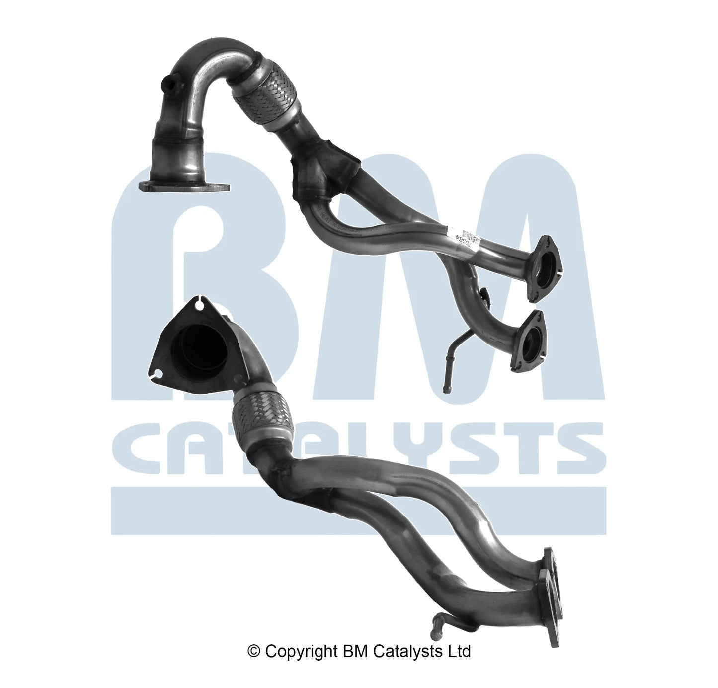VORDERROHR FÜR AUDI S3 1.8L BENZIN | EURO 3 | OEM: 8L9253091C BM CATALYSTS