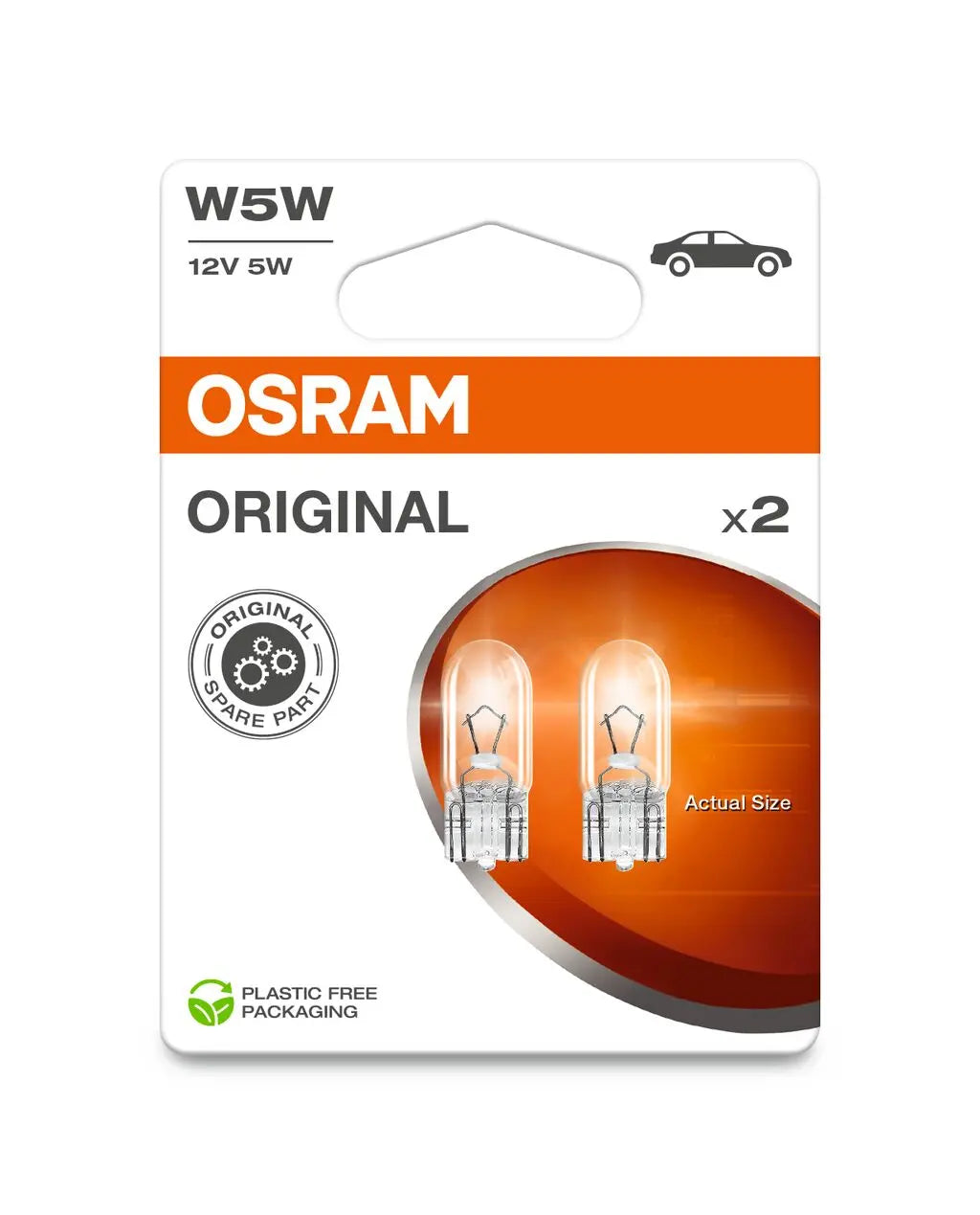 W5W 12V 5W W2,1x9,5d 2st. Blister OSRAM OSRAM