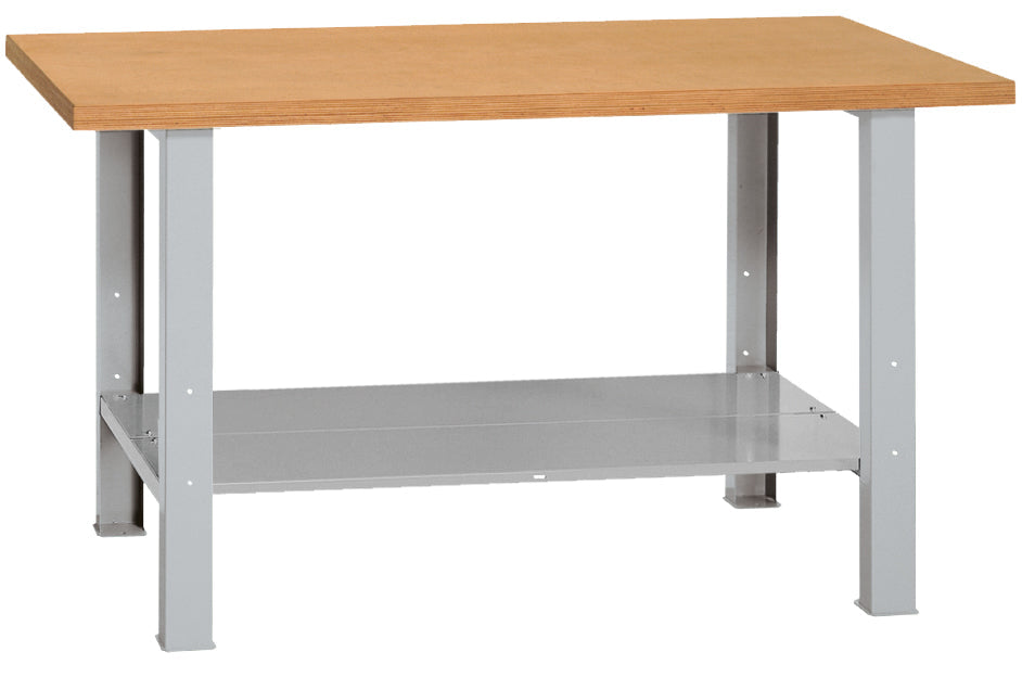 WERKBANK MIT BODENBLECH, 840 X 1500 X 700 MM KRAFTWERK INDUSTRY
