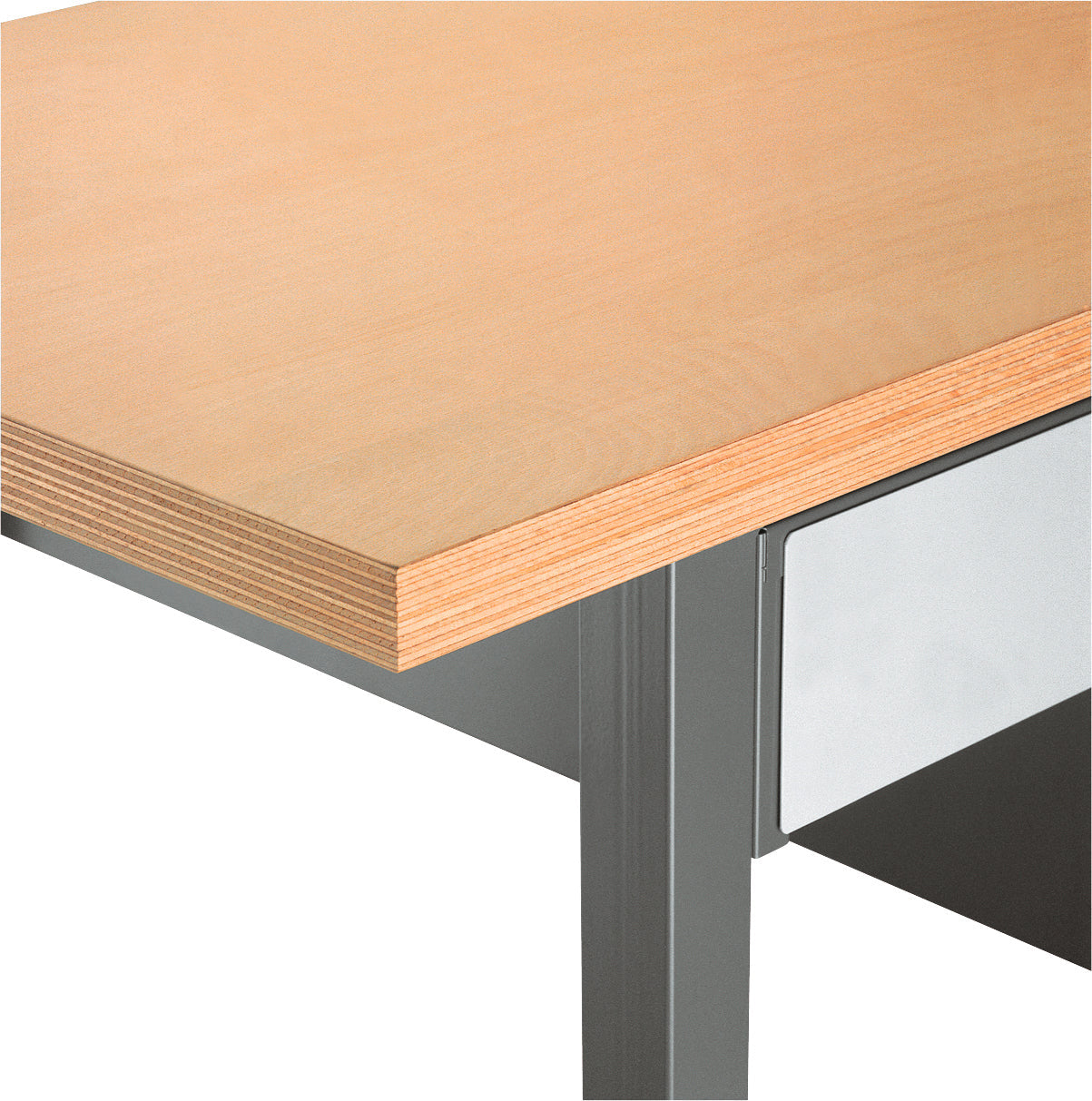 WERKBANKPLATTE 2000X700 MM, BUCHE MULTIPLEX 40 MM, 32 KG KRAFTWERK INDUSTRY