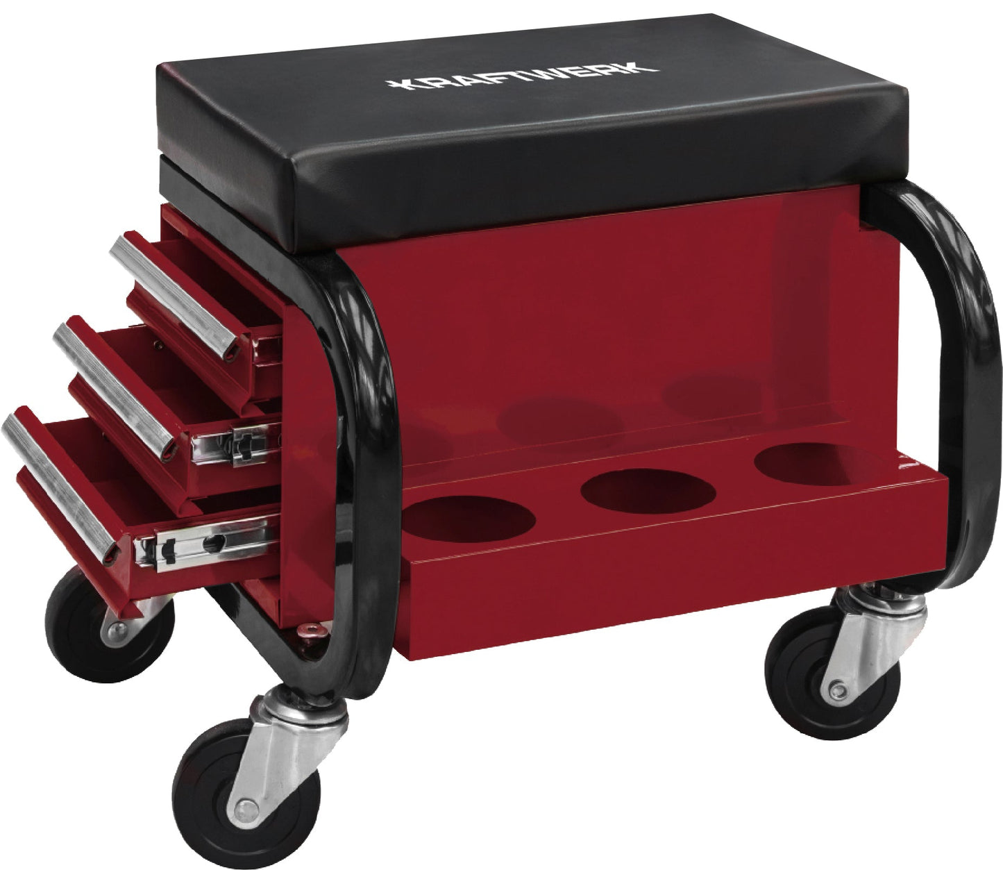 WERKSTATT - ROLLSITZ MIT 3 SCHUBLADEN & SPRAYDOSEN ABLAGE KRAFTWERK