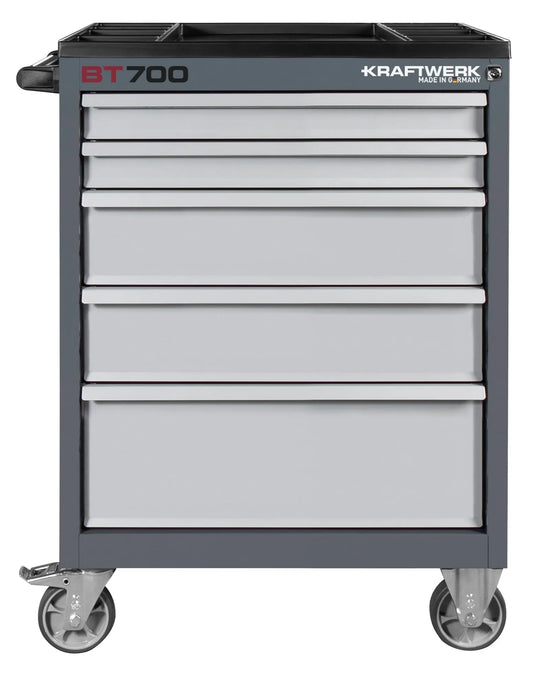 WERKSTATTWAGEN BT700 60/40 5 SCHUBLADEN, LEER KRAFTWERK BASIC LINE