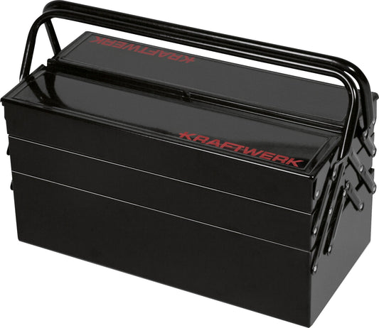 WERKZEUGKISTE BESTÜCKT BASIC LINE, 1/4" + 1/2", 106-TLG KRAFTWERK