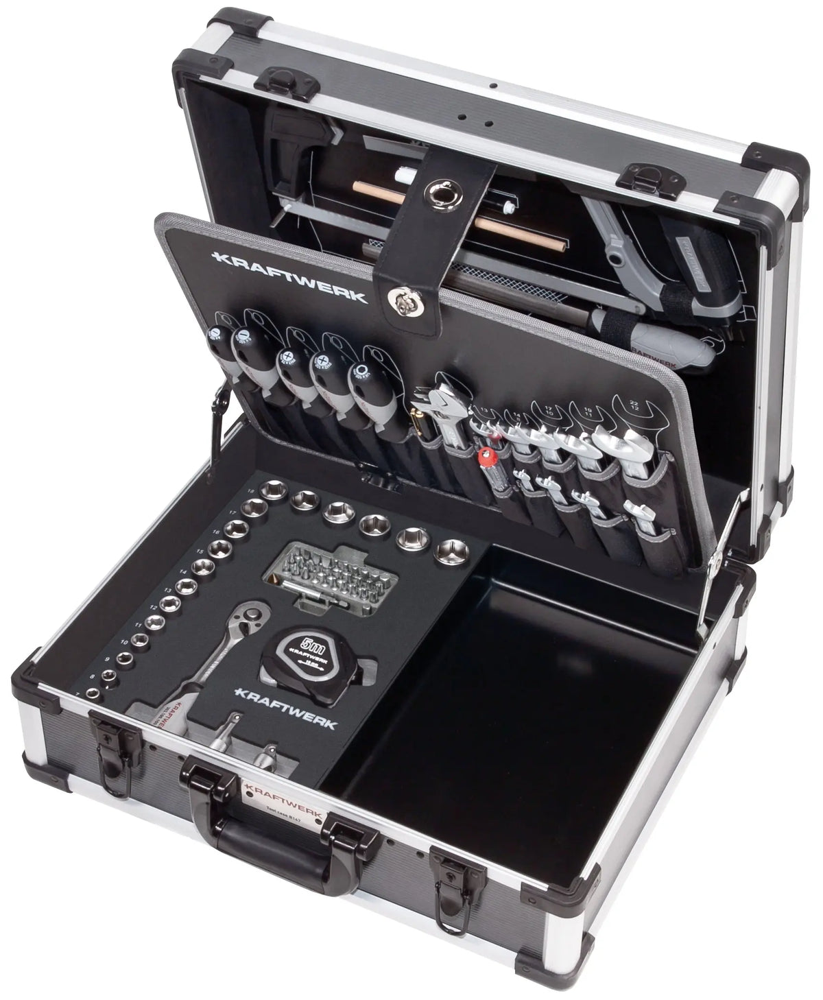 WERKZEUGKOFFER B147, 3/8", 97-TLG. OHNE POWERTOOL KRAFTWERK
