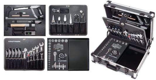 WERKZEUGKOFFER B147, 3/8", 97-TLG. OHNE POWERTOOL KRAFTWERK