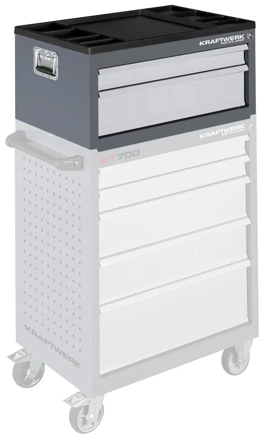 WERKZEUGTRUHE FÜR BT700 40X60, 2 SCHUBLADEN, LEER KRAFTWERK