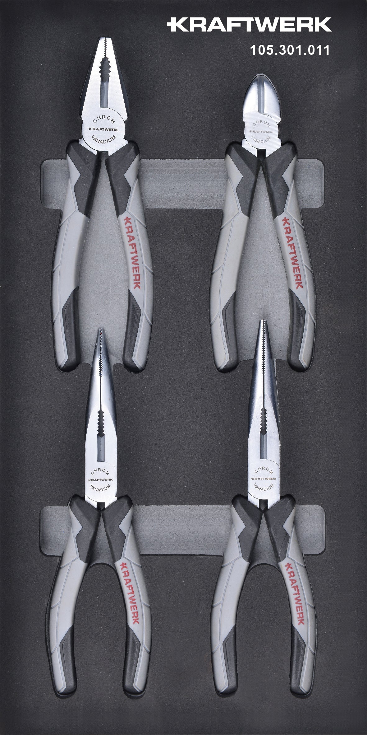 ZANGENSATZ 4-TLG. 20X40 EINLAGE KRAFTWERK BASIC LINE