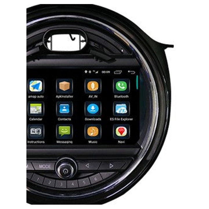 JFSound Android-Autoradio mit Navigation für MINI 2018, 9-Zoll-Display, EVO - weiterer Originalfoto-Ausschnitt