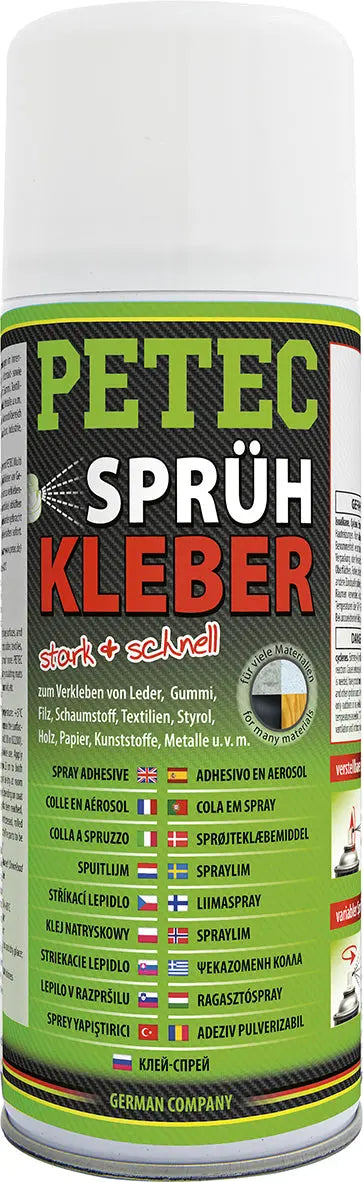 transparente Verklebung - Sprühkleber - 400 ml Spray PETEC