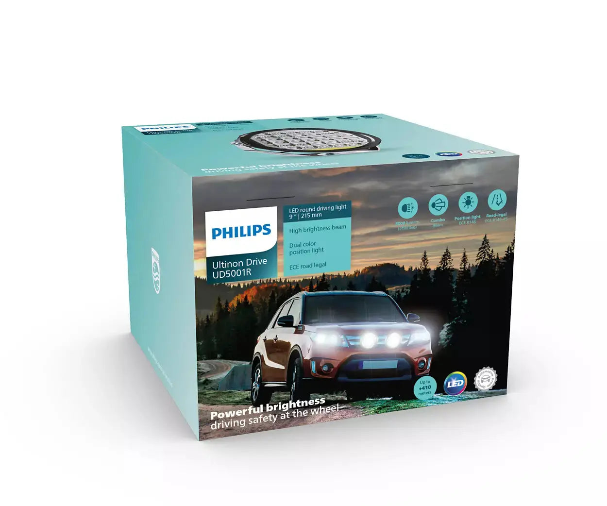 Ultinon Drive 5100 UD5001R 9' 9-30 V DC LED Driving light PHILIPS - Samsuns Group