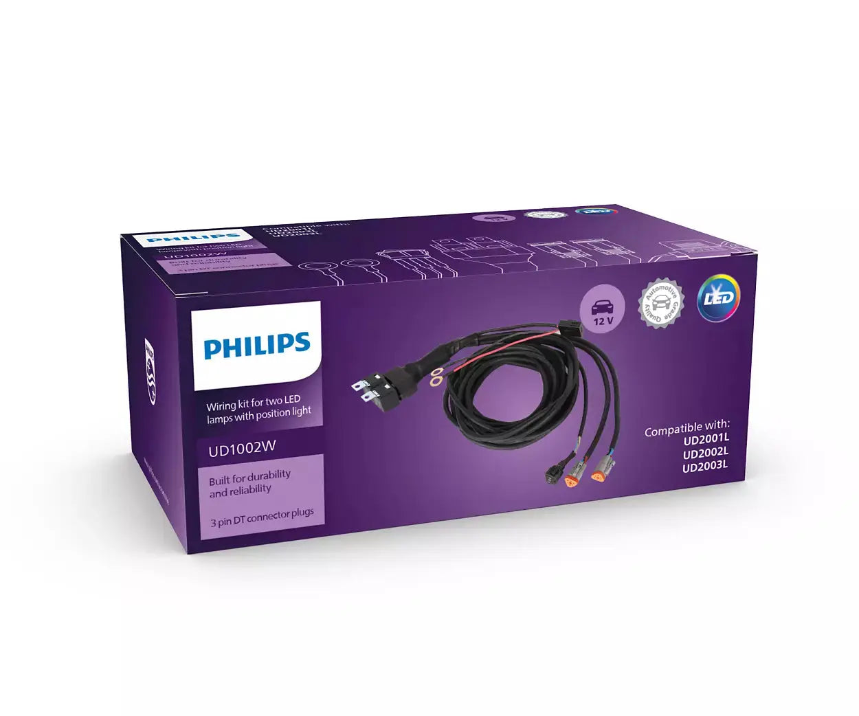 Ultinon Drive Accessory UD1002W 2XDT3 wire harness kit PHILIPS - Samsuns Group