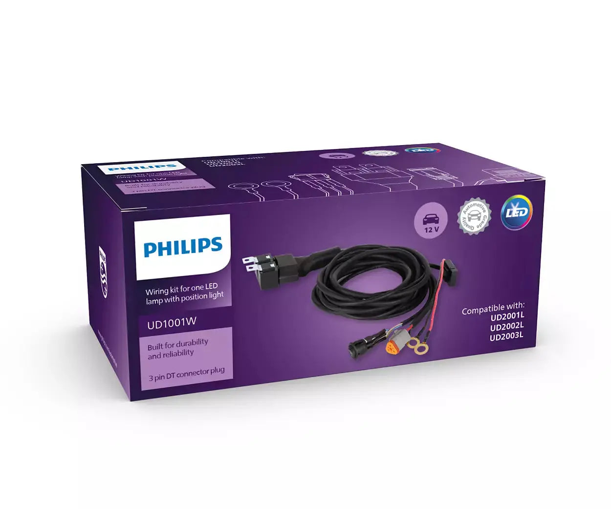 Ultinon Drive Accessory UD1001W 1XDT3 wire harness kit PHILIPS - Samsuns Group