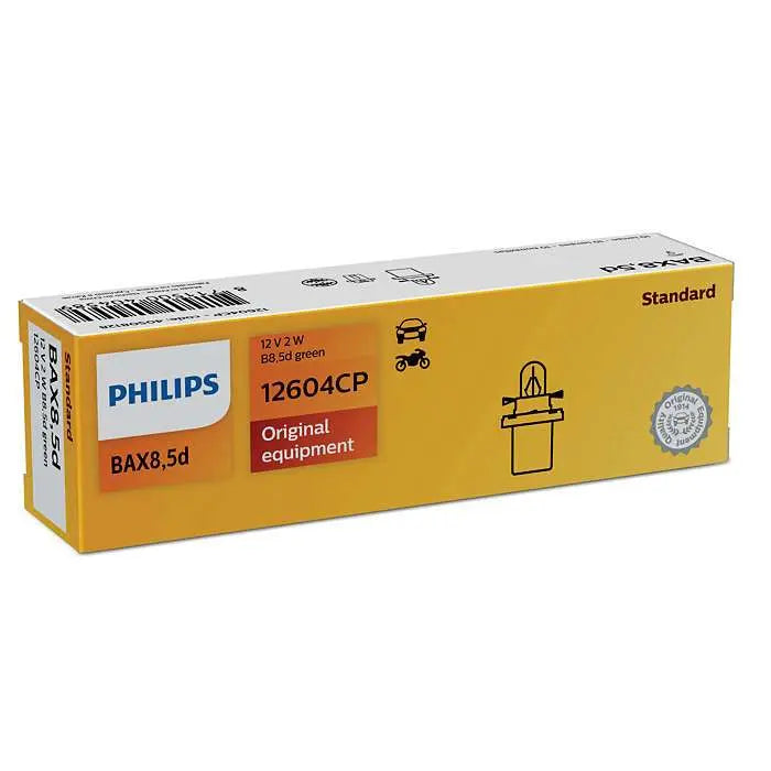 BAX B8.5d 2W 12V Grün/Green 10st. Philips - Samsuns Group