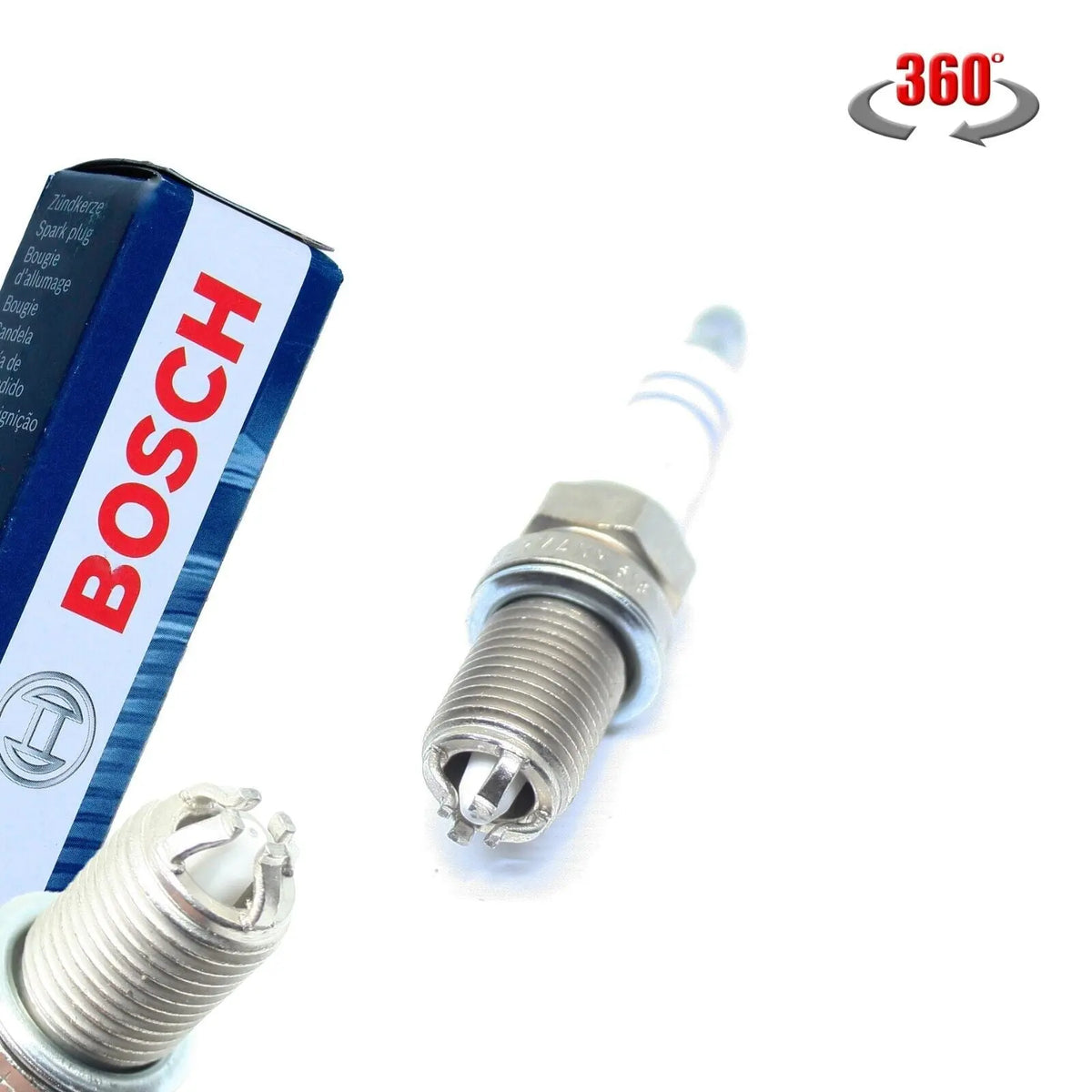 BOSCH Zündkerze Super Plus 4 Elektrode FGR7DQP+ / 0242236562 für BMW E36 E46 E39 - Samsuns Group