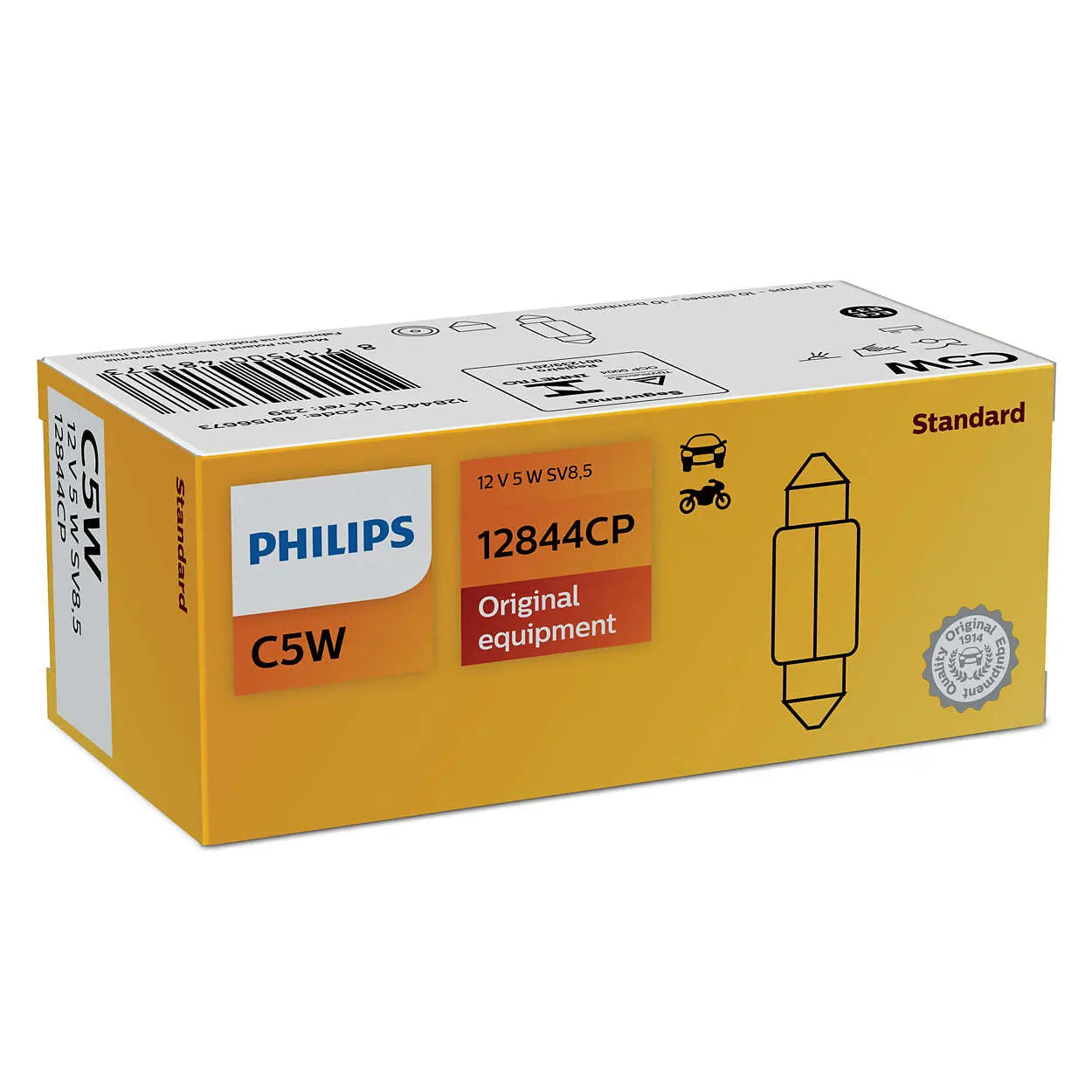C5W 12V 5W SV8,5 soffitte Vison 1st. Philips - Samsuns Group
