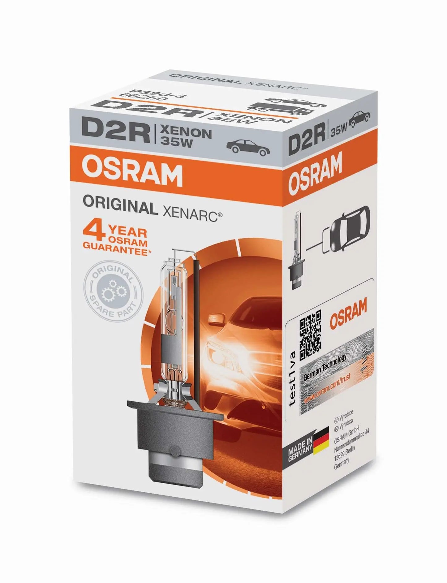D2R 12V+24V 35W P32d-3 Original XENARC Faltschachtel OSRAM - Samsuns Group