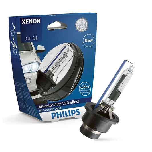 D2R 85V 35W P32d-3 WhiteVision Gen2 5000K Xenon 1 St. Philips - Samsuns Group