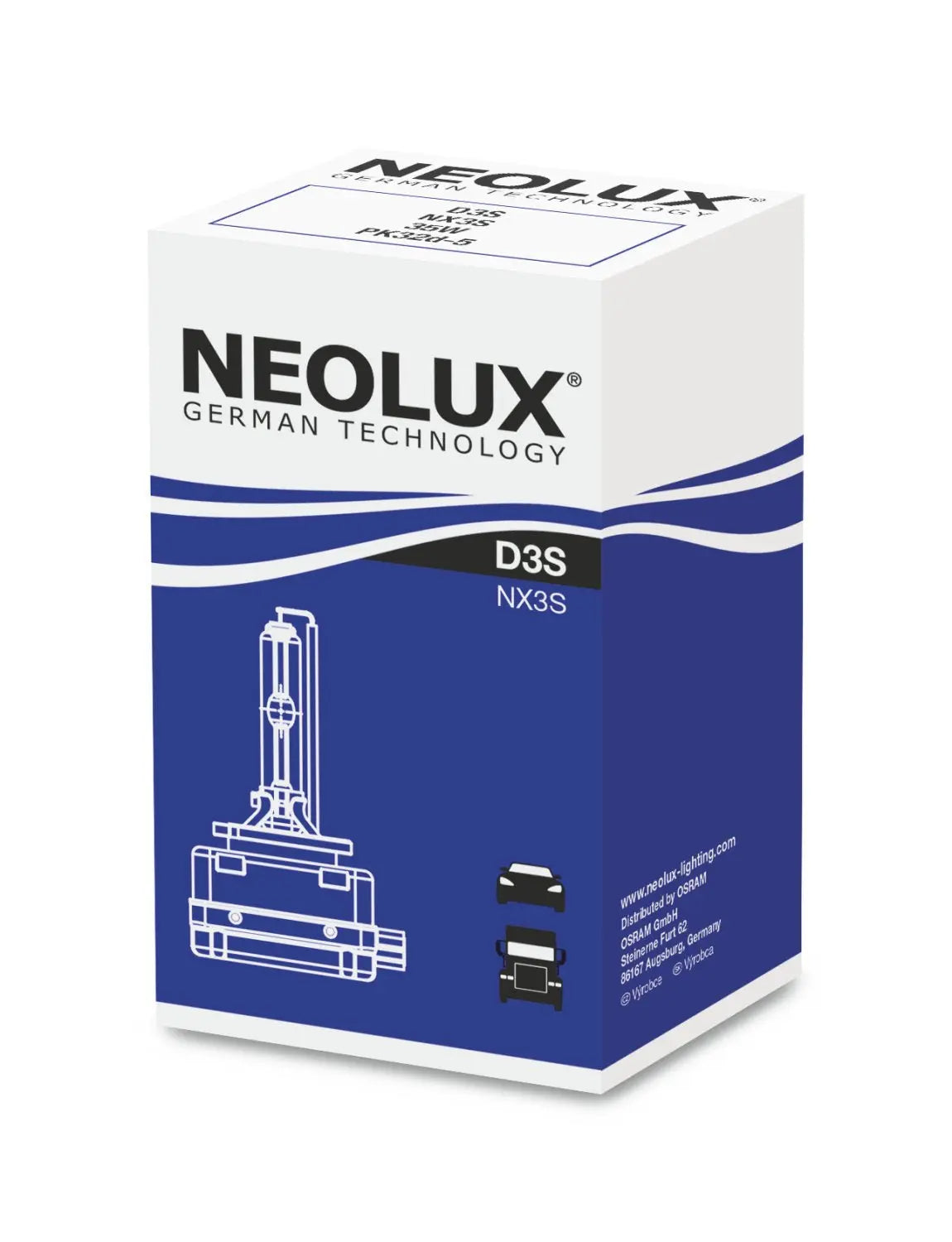 D3S 35W PK32D-5 Xenon 1 St. NEOLUX - Samsuns Group