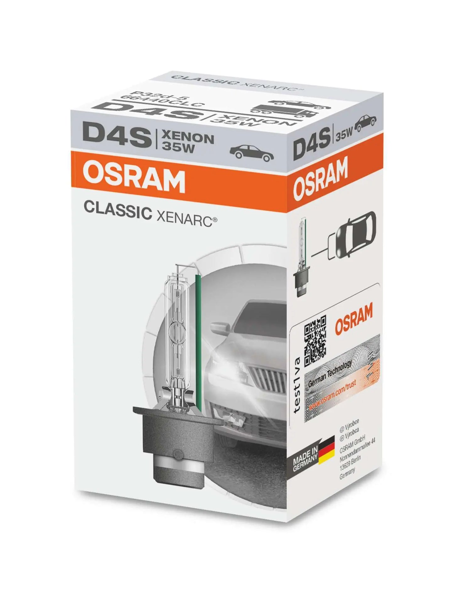 D4S 12V+24V 35W P32d-5 Classic 1 St. OSRAM - Samsuns Group