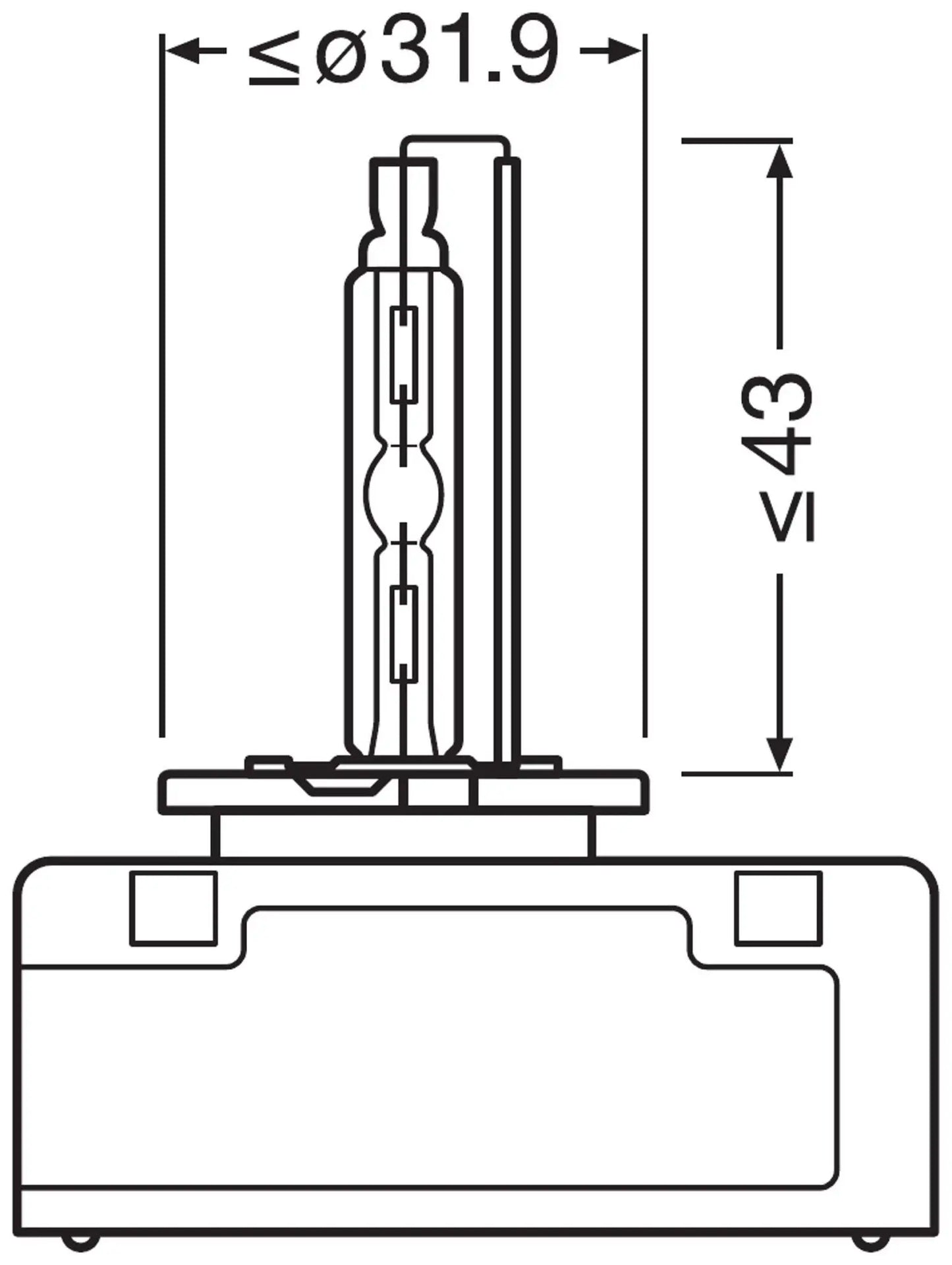 D5S 12V+24V 25W PK32D-7 Original XENARC Faltschachtel OSRAM - Samsuns Group