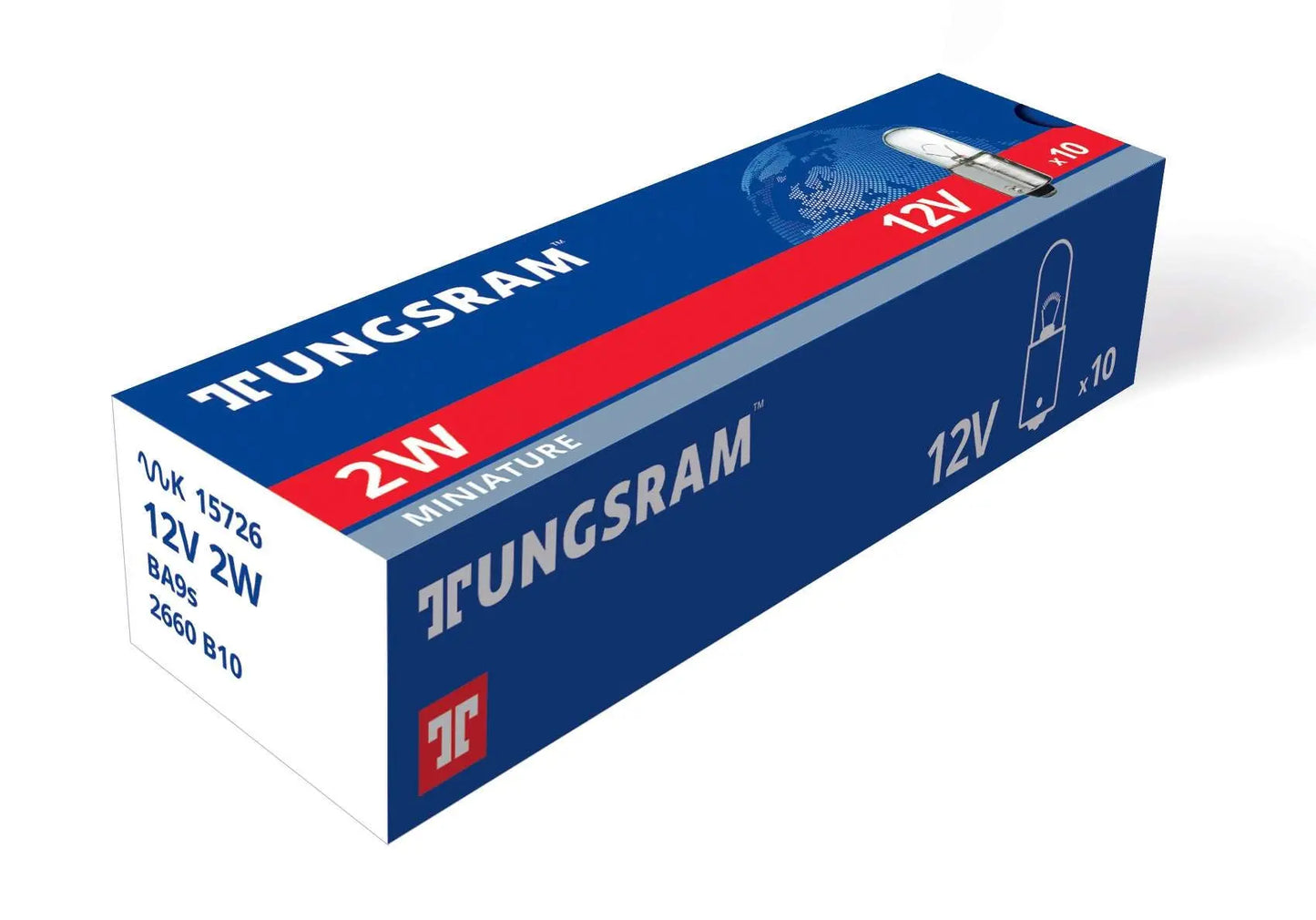 DIN 72601J 12V 2W BA9s Original range 1St Tungsram - Samsuns Group