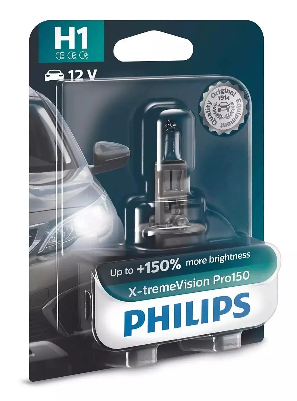 H1 12V 55W P14,5s X-tremeVision Pro150 1St. Blister Philips - Samsuns Group