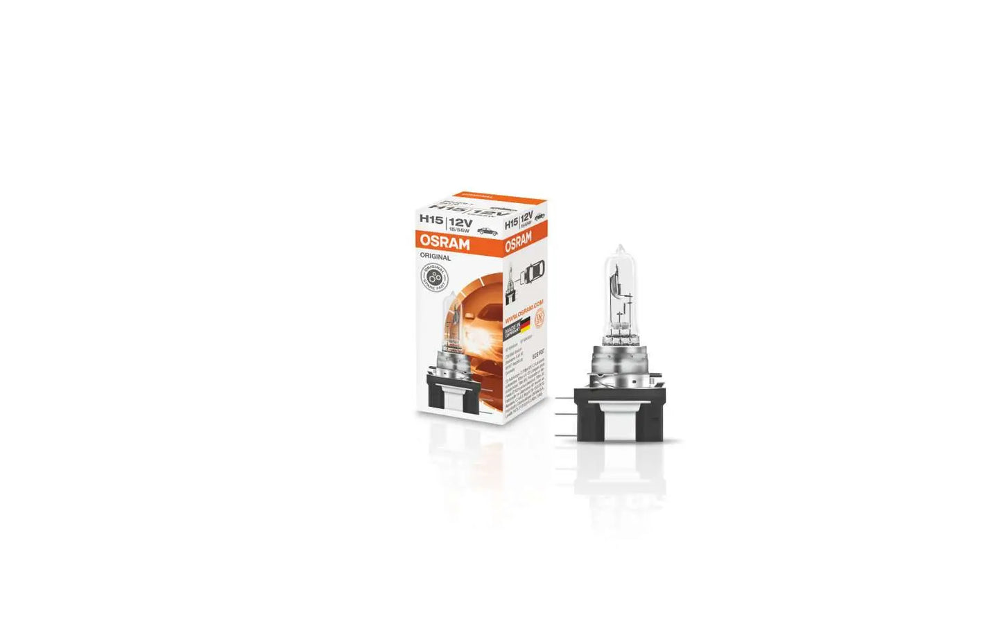 H15 15/55W PGJ23t-1 1 St. Original Spare Part OSRAM - Samsuns Group