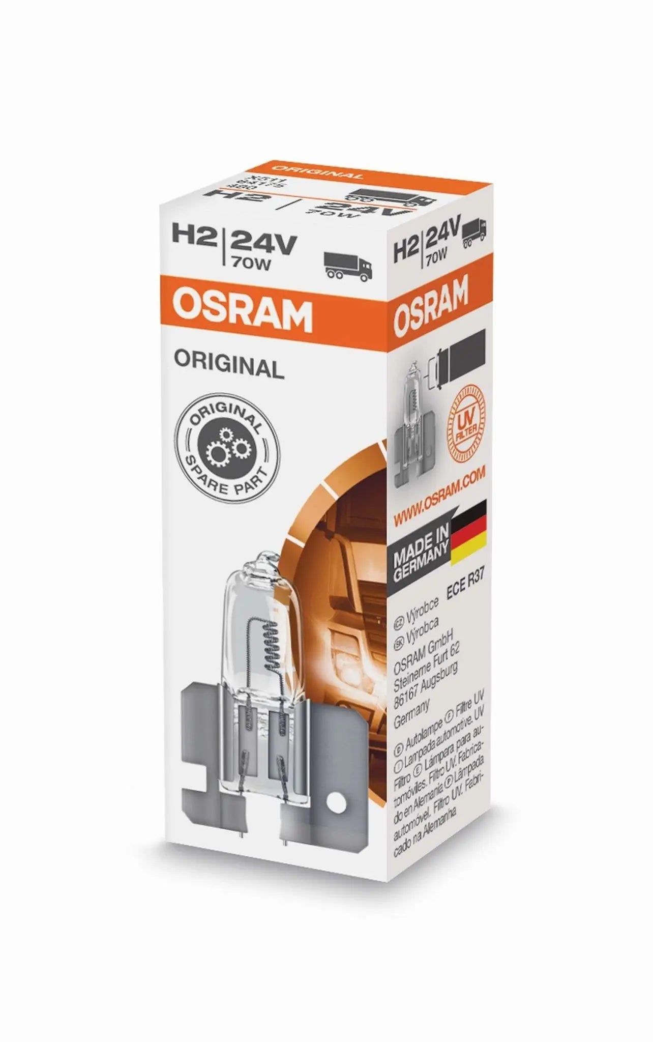 H2 24V 70W 511 Original Faltschachtel OSRAM - Samsuns Group