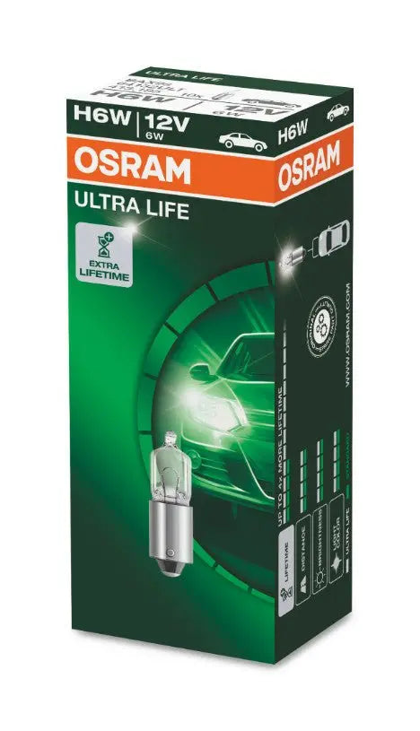 H6W 12V 6W BAX9s ULTRA LIFE 1St. Faltschachtel OSRAM - Samsuns Group