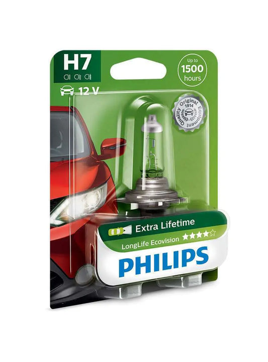 H7 12V 55W PX26d LongLife EcoVision 1 St. Blister Philips - Samsuns Group