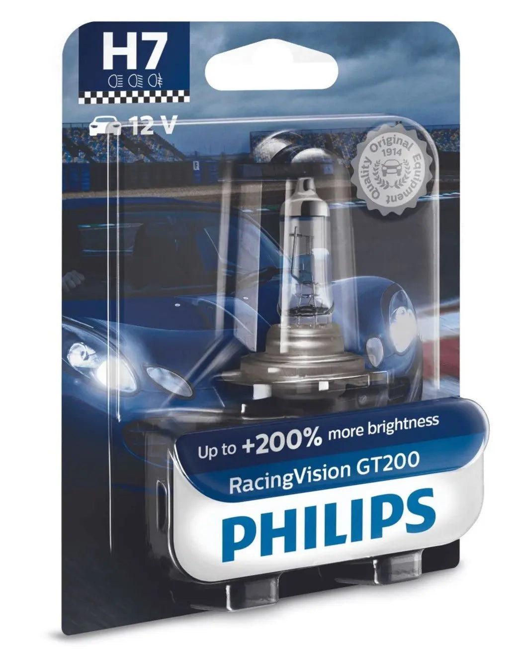 H7 12V 55W PX26d RacingVision GT200 1St. Blister Philips - Samsuns Group