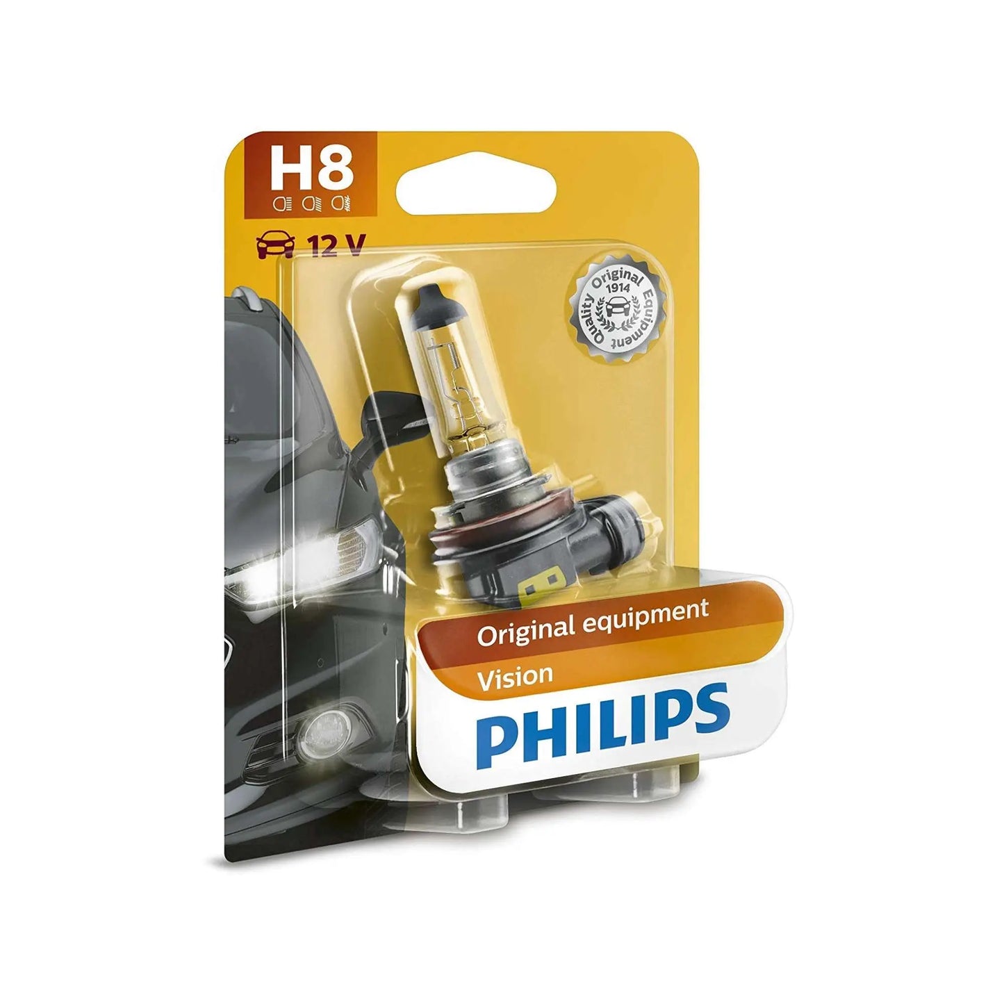 H8 12V 35W PGJ19-1 Vision 1 St. Blister Philips - Samsuns Group