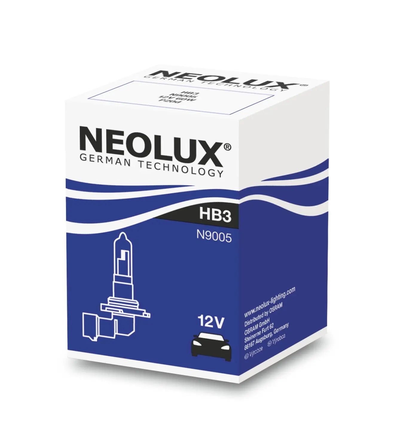 HB3 12V 60W P20d 1 St. NEOLUX - Samsuns Group